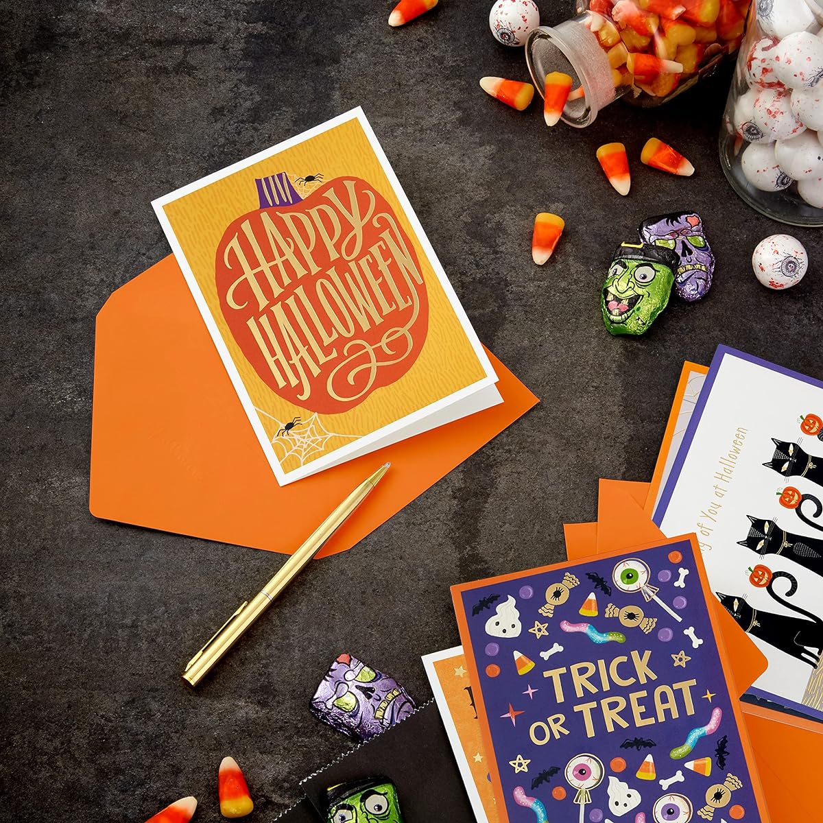 Hallmark Halloween Card Assortment Boo to You (36 cards with envelopes)