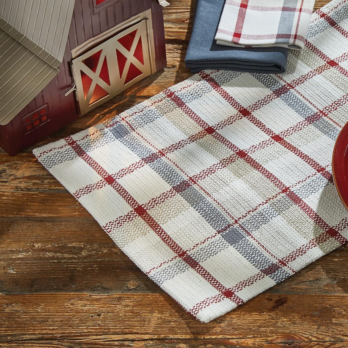 Park Designs Glenwood Table Runner, 36" Long, Off-White