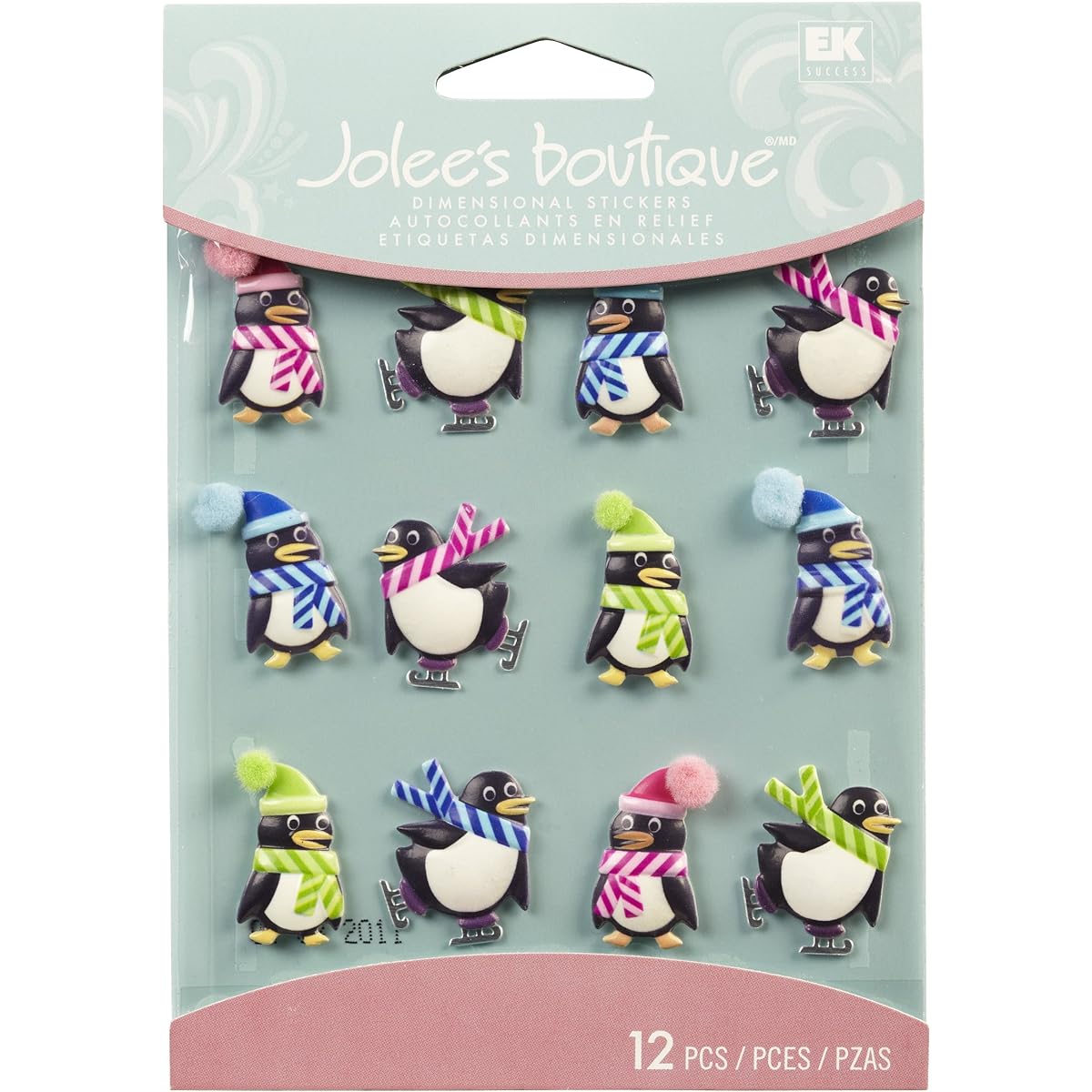 Jolee Cabochon Holiday Penguin