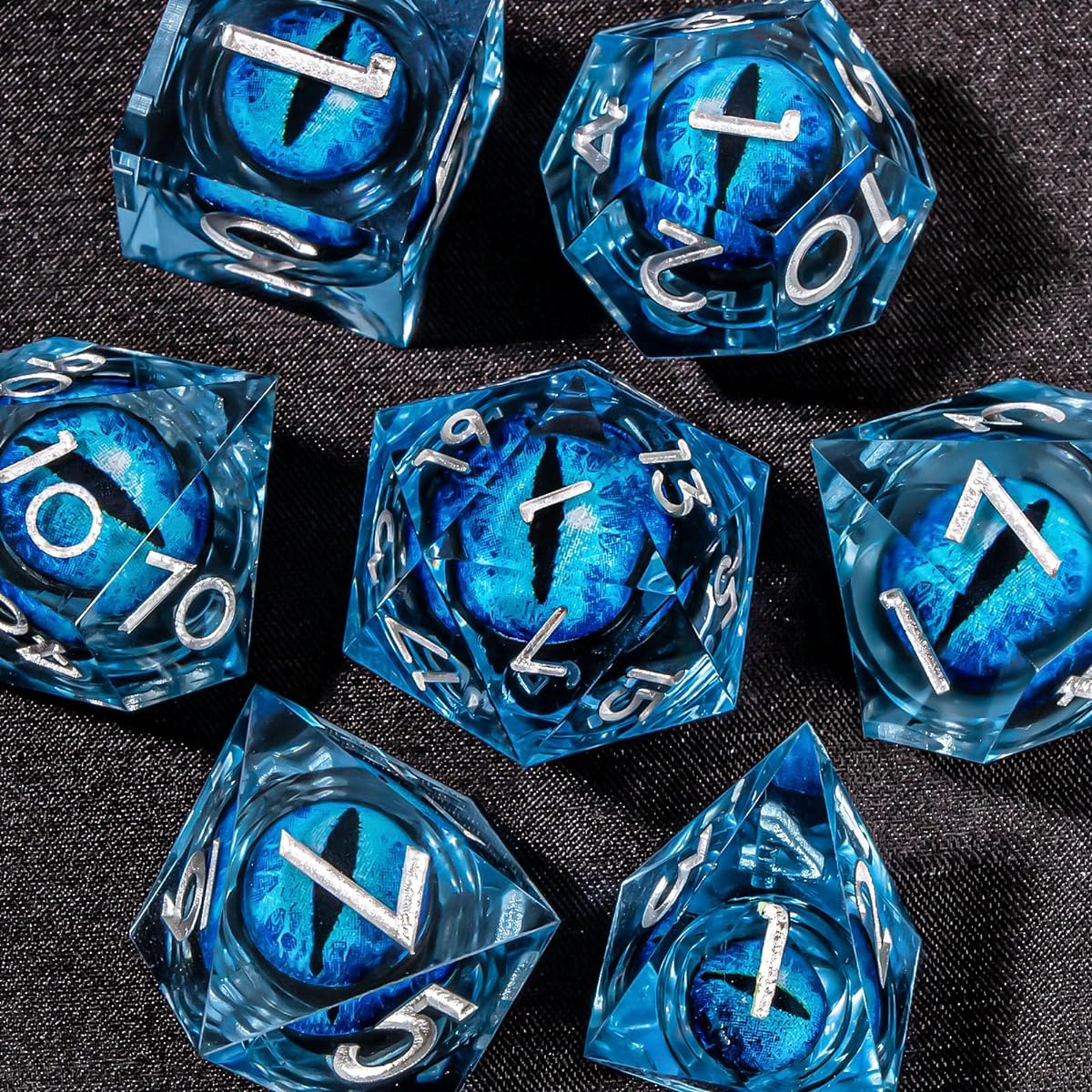 Resin DND Dice Set D&D