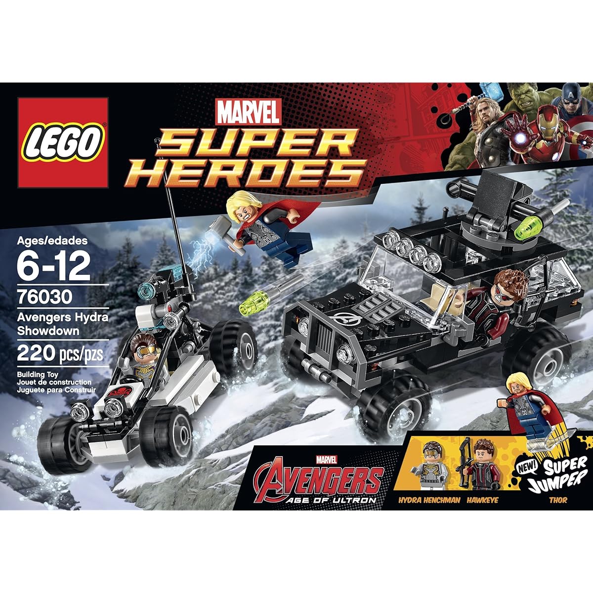 LEGO Superheroes Avengers Hydra Showdown