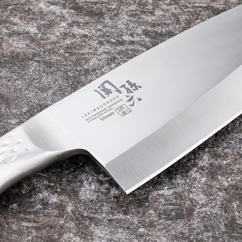 Kai Corporation KAI Deba Knife Japanese Knife Magoroku Seki Takumi All Stainless Steel 180mm Made in Japan Dishwasher Safe AK1132