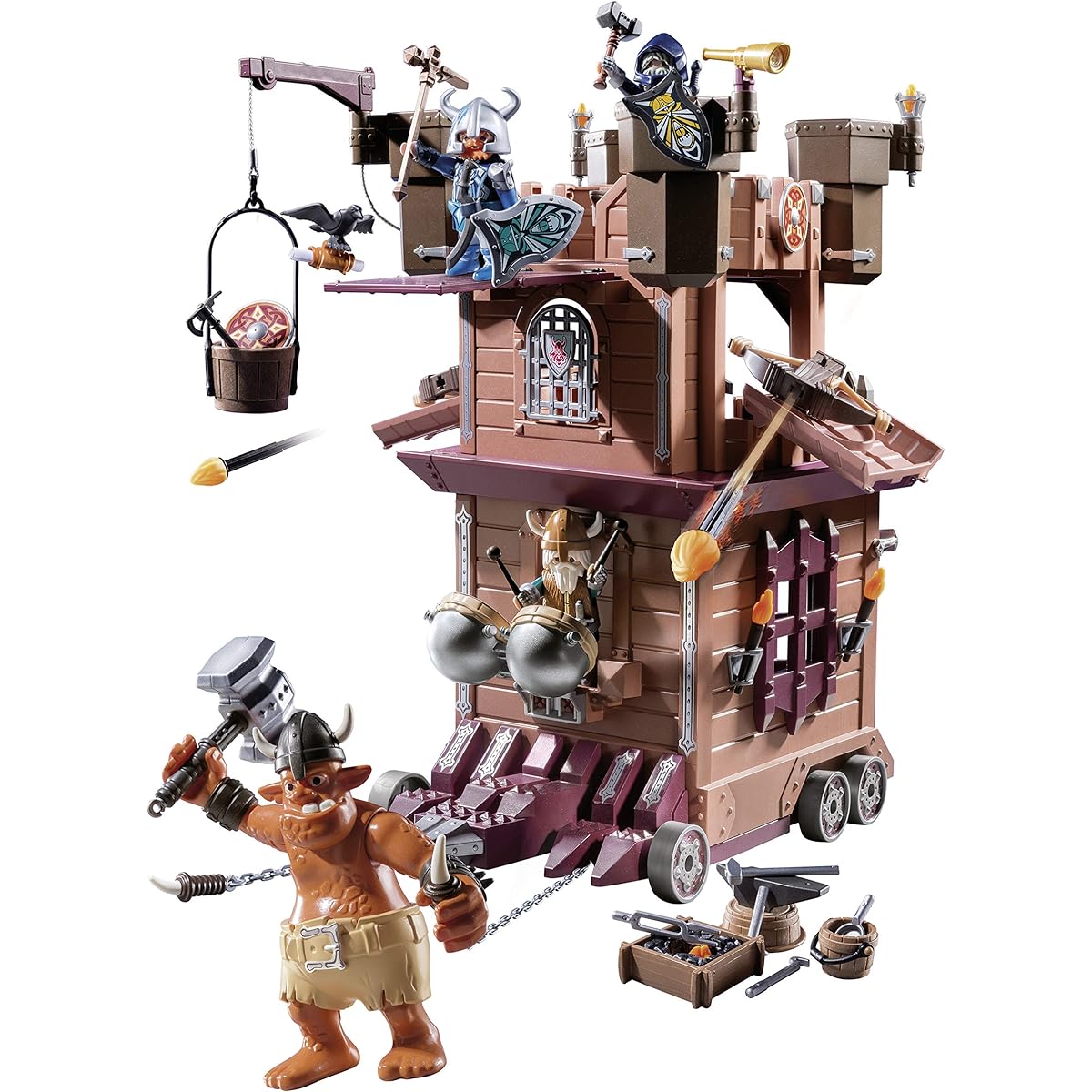 PLAYMOBIL 9340 Mobile dwarf fortress - NEW 2018