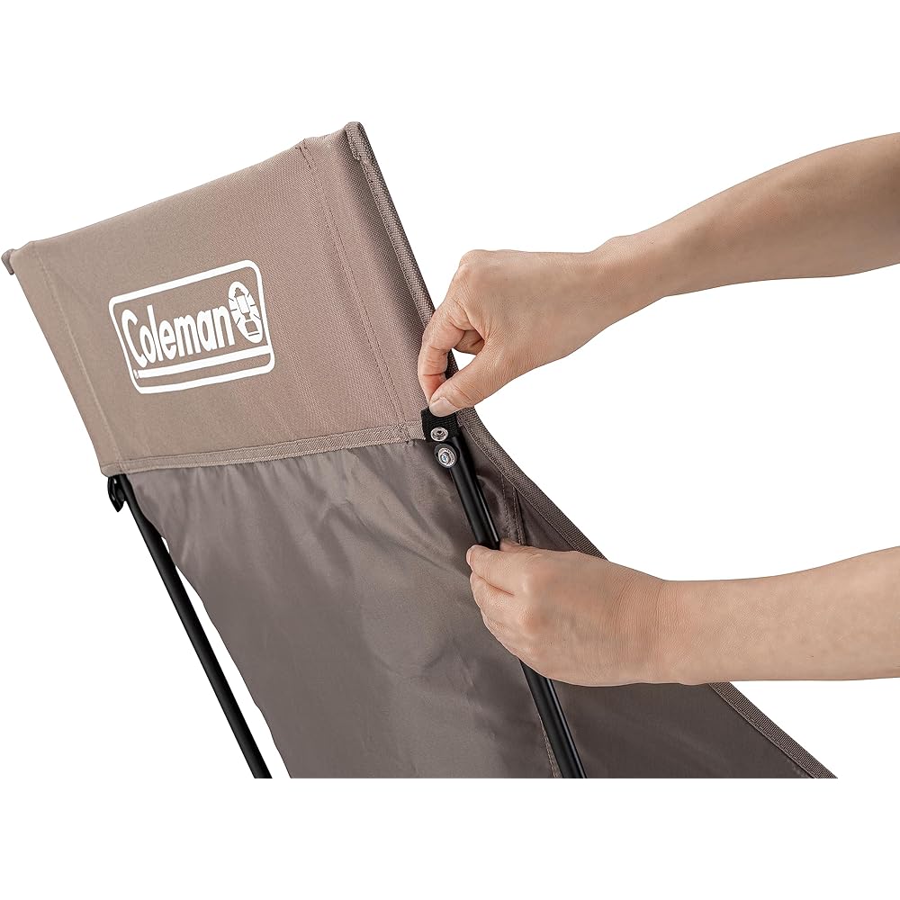 Coleman Chair Healing Chair NX HB Relax Backrest Compact Side Pocket Foldable