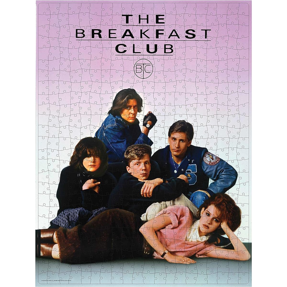 500 Piece Puzzle Plastic Retro Blockbuster VHS Video Case The Breakfast Club