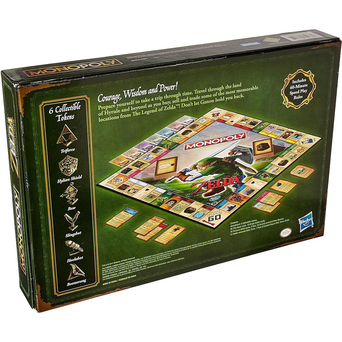 Monopoly The Legend of Zelda Collector's Edition Board Game for ages 8 and up ( Exclusive)