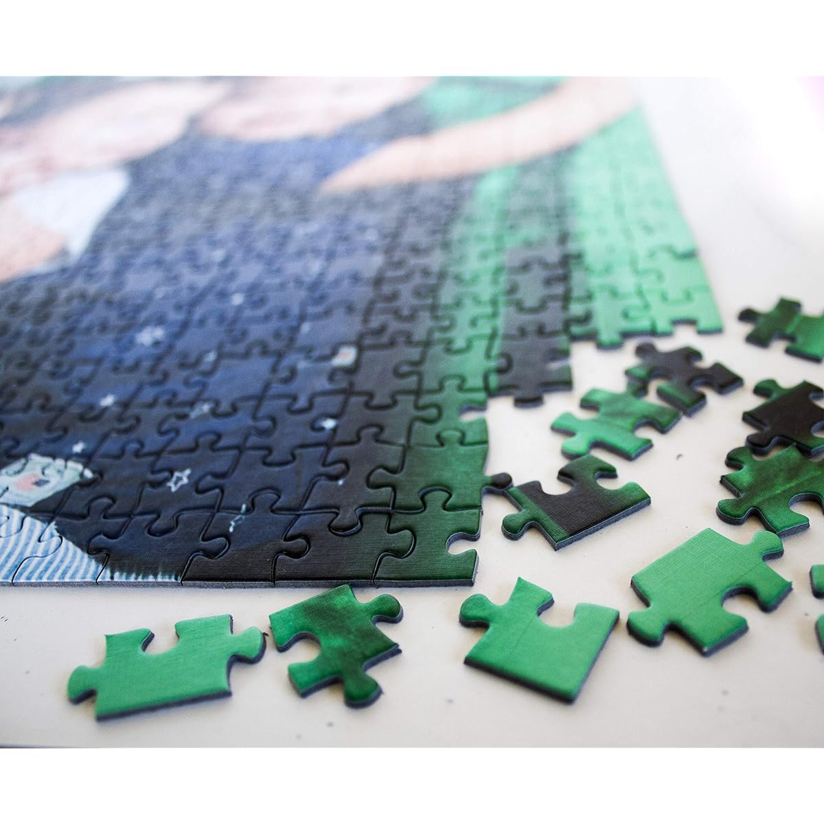 Custom photo puzzle 2000 pieces Custom puzzle from your own image Personalized photo puzzle 2000 pieces (box ribbon)