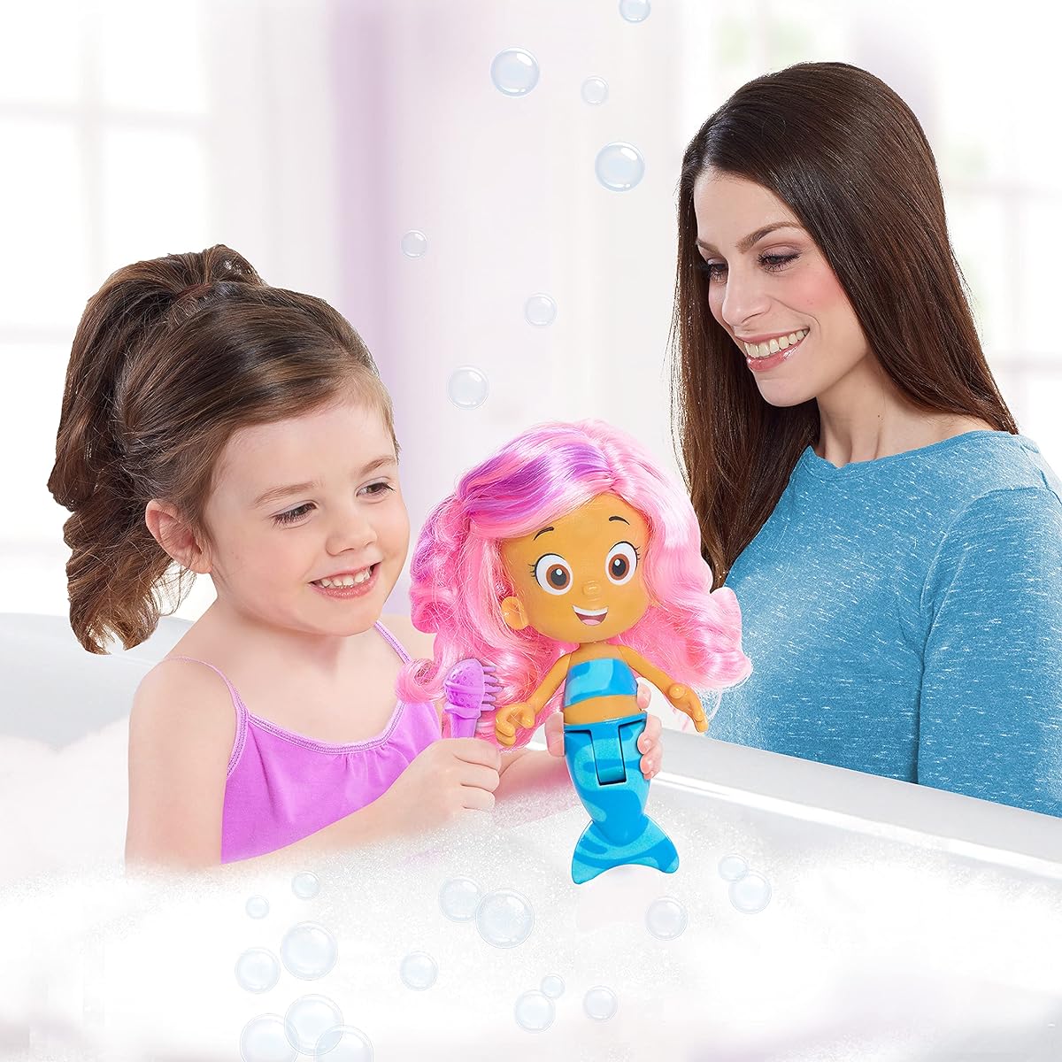 Just Play Bubble Guppies Splash and Surprise Molly Bath Doll