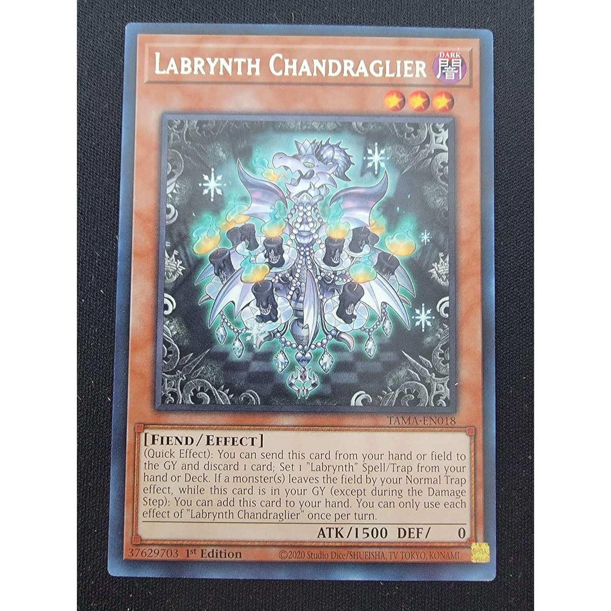 Labrynth Chandraglier - TAMA-EN018 - Tactical Masters - Rare - First Edition