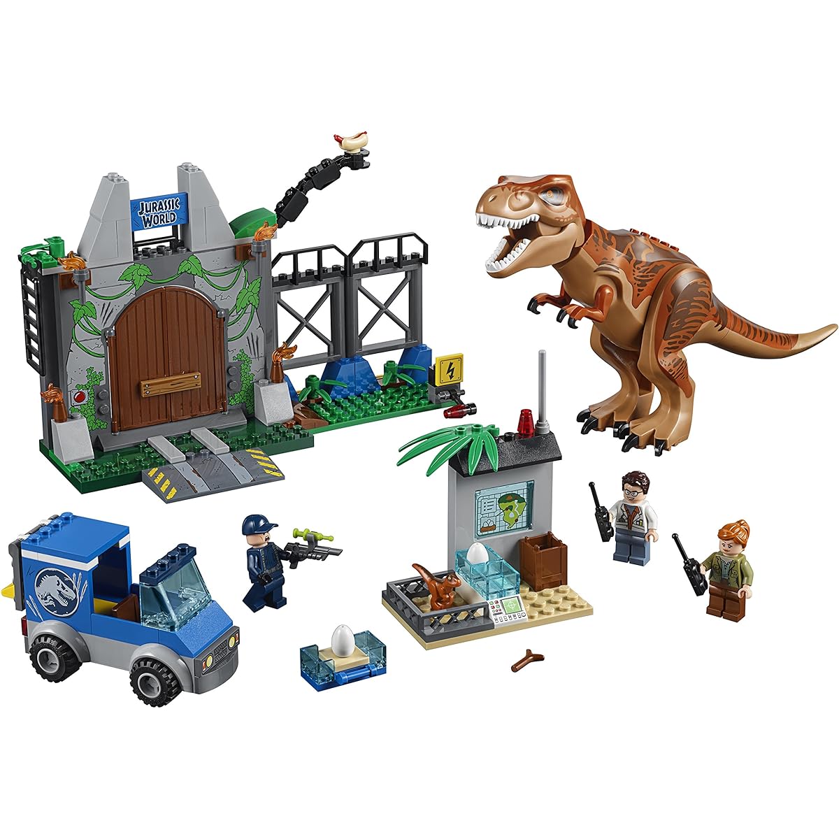 LEGO Juniors T. rex Breakout 10758 Building Kit 150 pieces