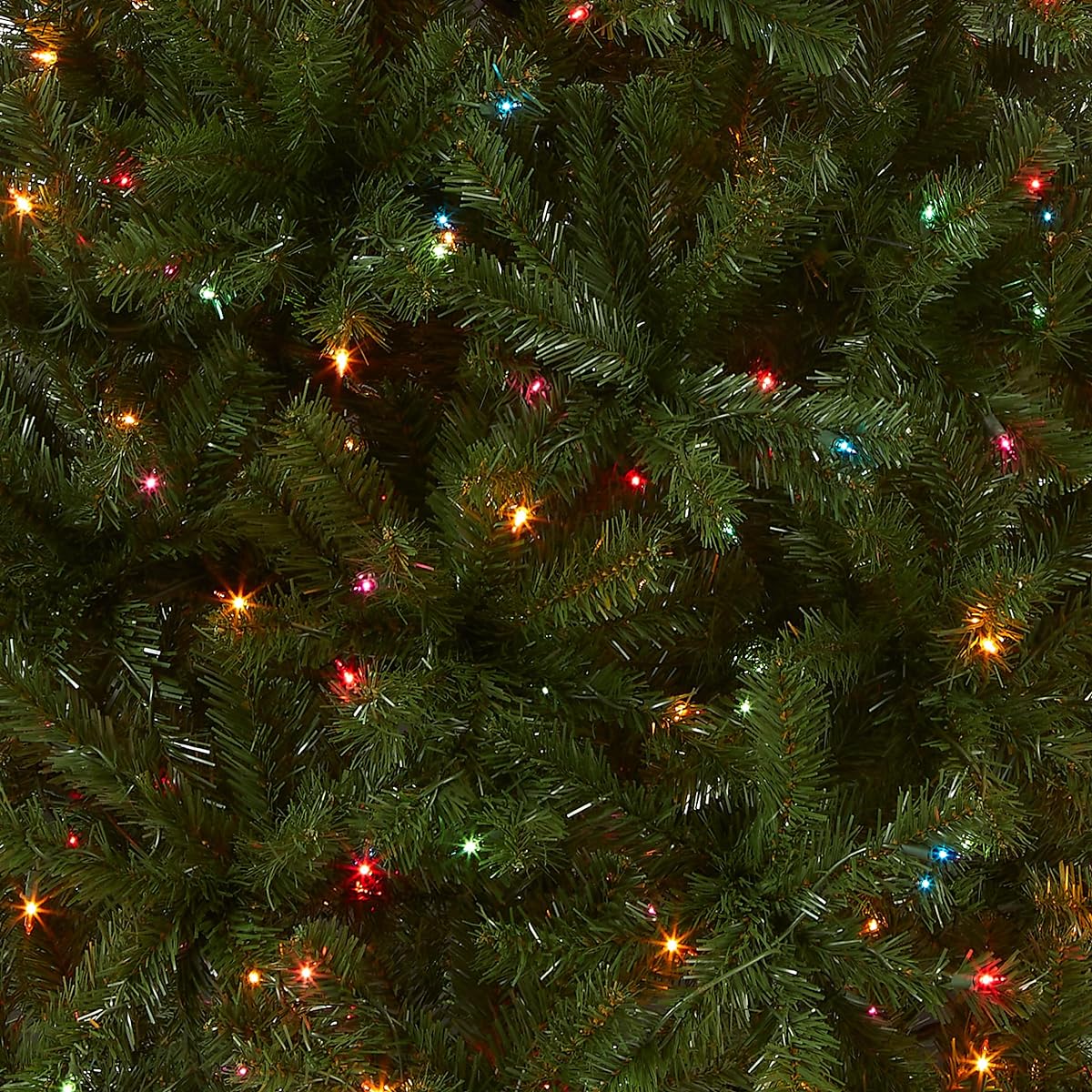 National Tree 7' North Valley Spruce Tree with 500 Multi-Colored Lights (NRV7-301-70) 7'
