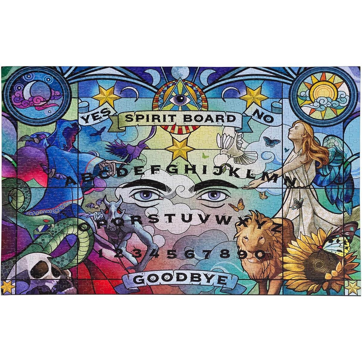 Mchezo Spirit Board Puzzle 1000 Piece Supernatural Jigsaw Puzzle for Adults