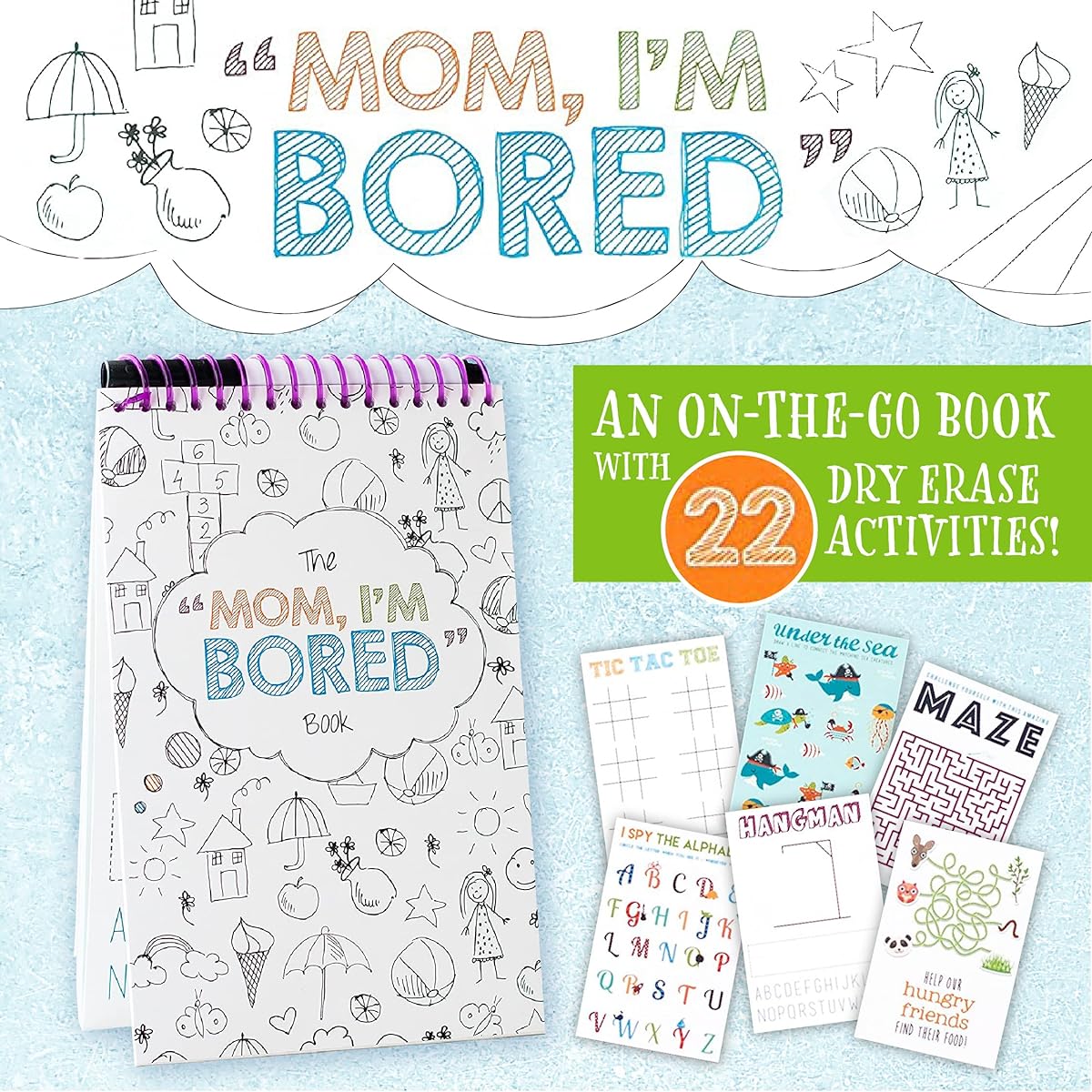 "Mom, I'm Bored" Activity Book for Children