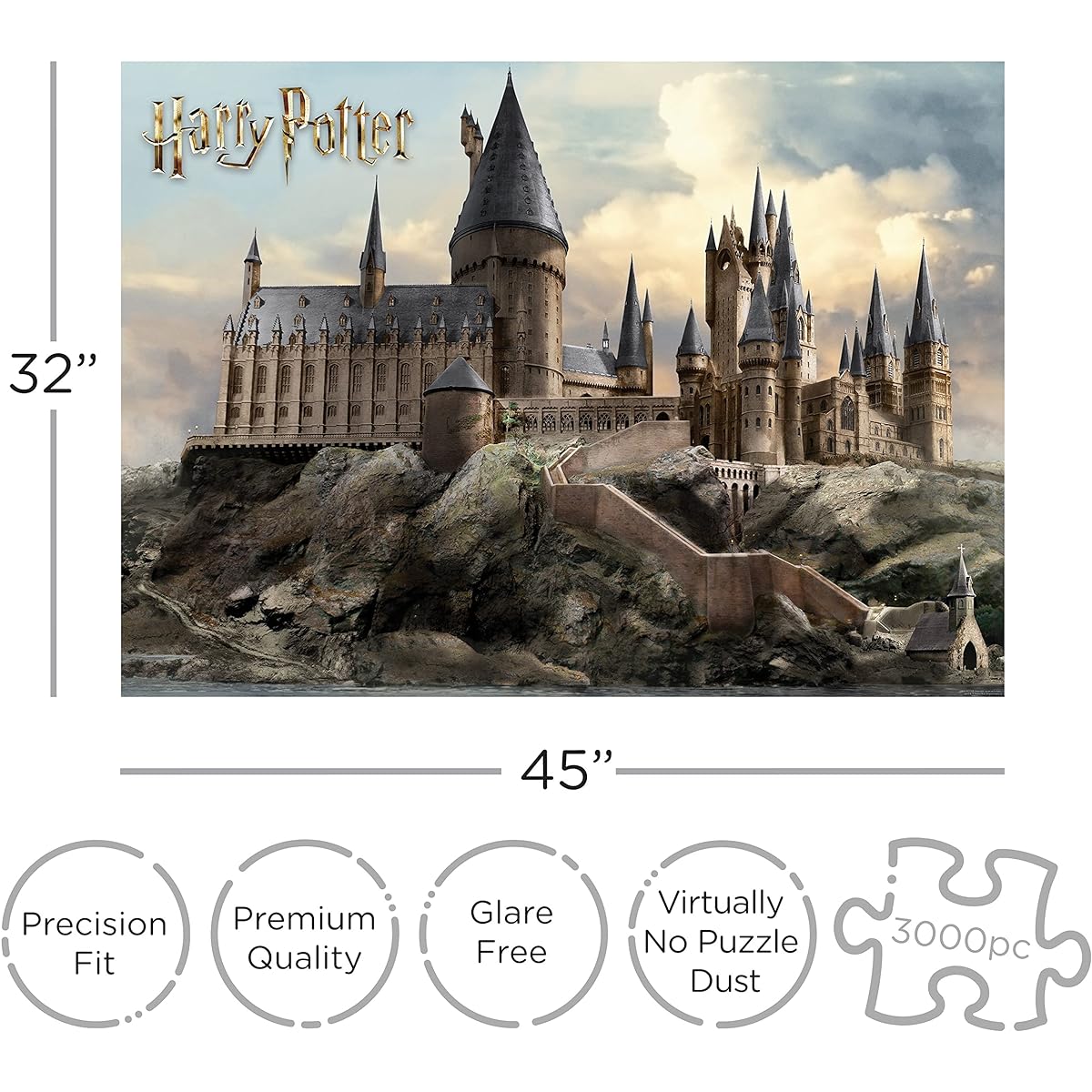 Harry Potter Hogwarts 3000 Pc Puzzle
