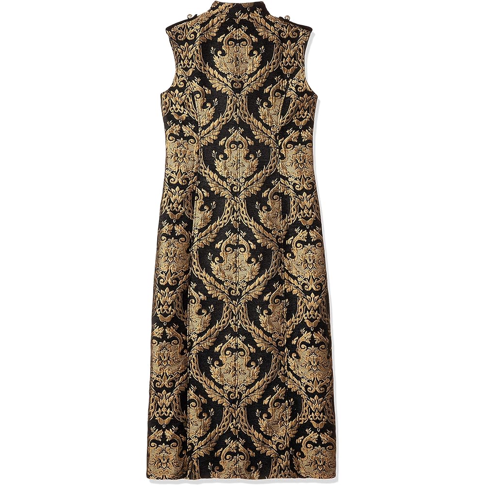 Gothic Punk Long Coat Gold Men's XL Size DF-CT07401-MXL