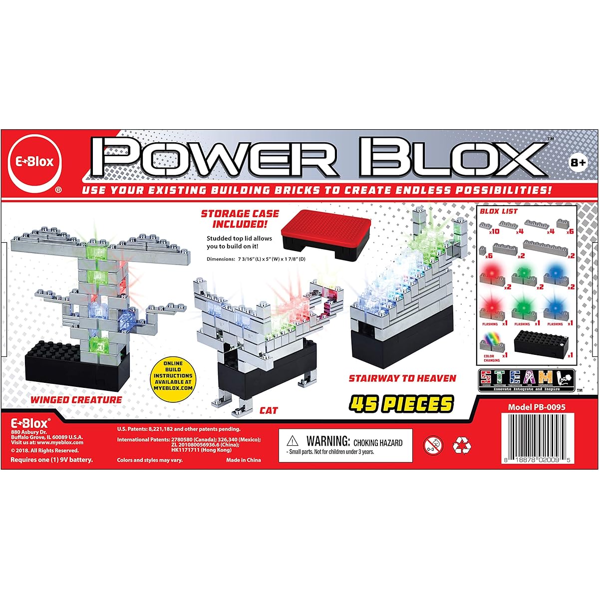 e-blox parts standard set building