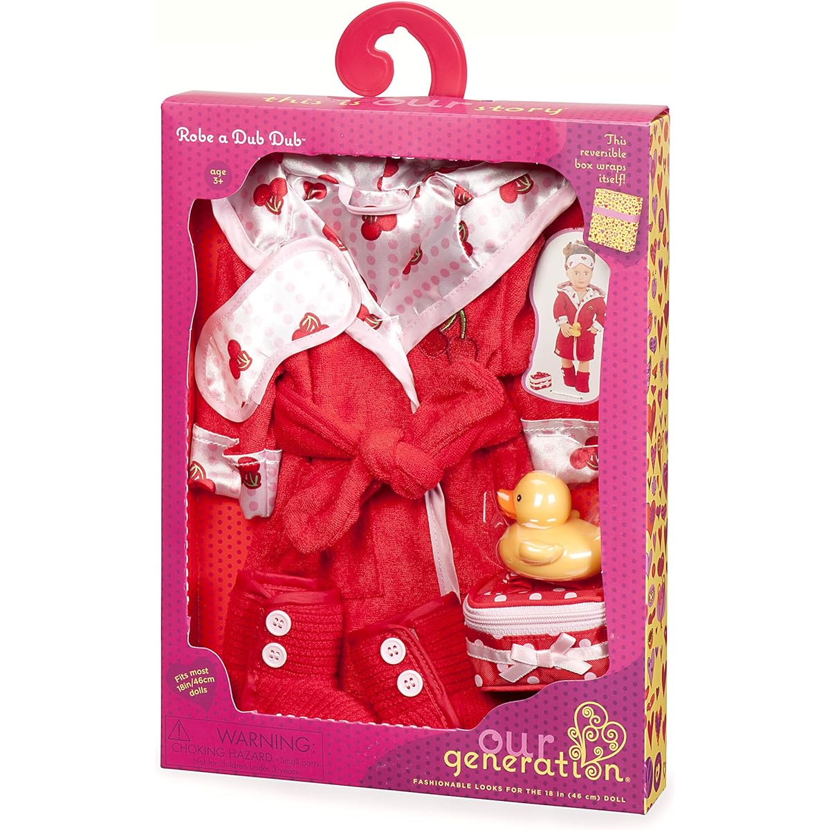 Our Generation 46cm Robe a Dub Deluxe Doll Outfit