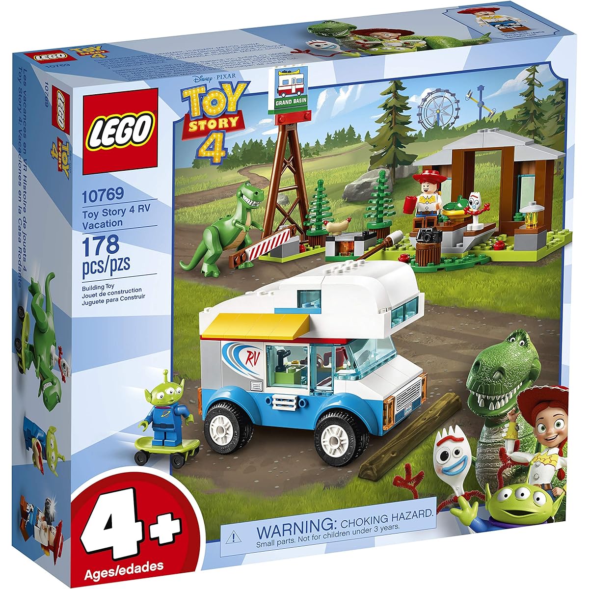 LEGO Toy Story 4 Toy Story 4 RV Vacation 10769 Disney Blocks Toys for Girls and Boys