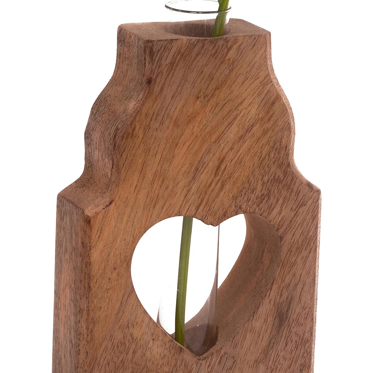 flower wooden tube stand