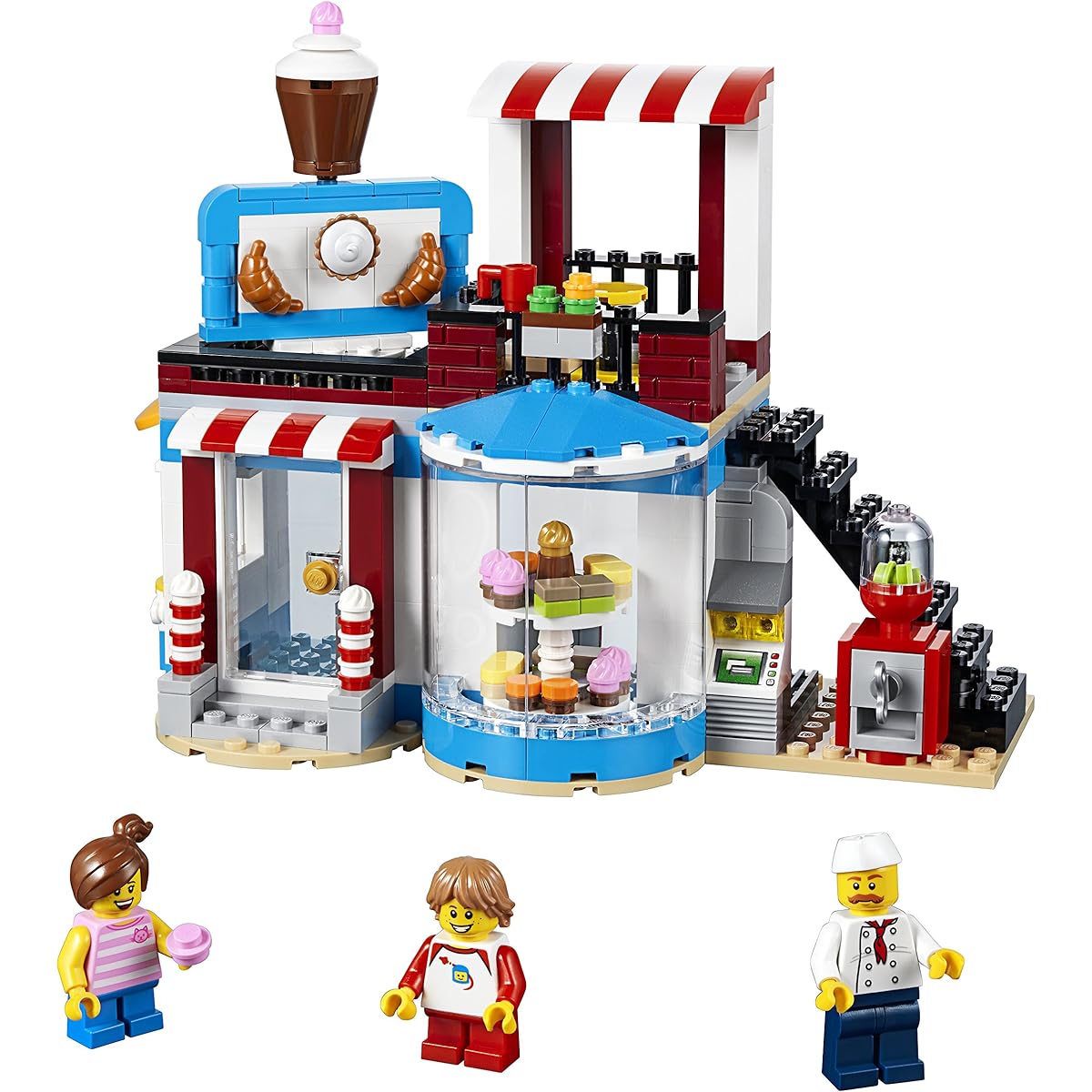 LEGO Creator 3in1 Modular Sweet Surprise 31077 Building Kit 396 Pieces