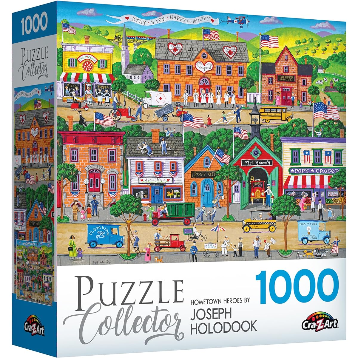 Puzzle Collector 1000 Piece Puzzle - Hometown Hero Joseph Holodook