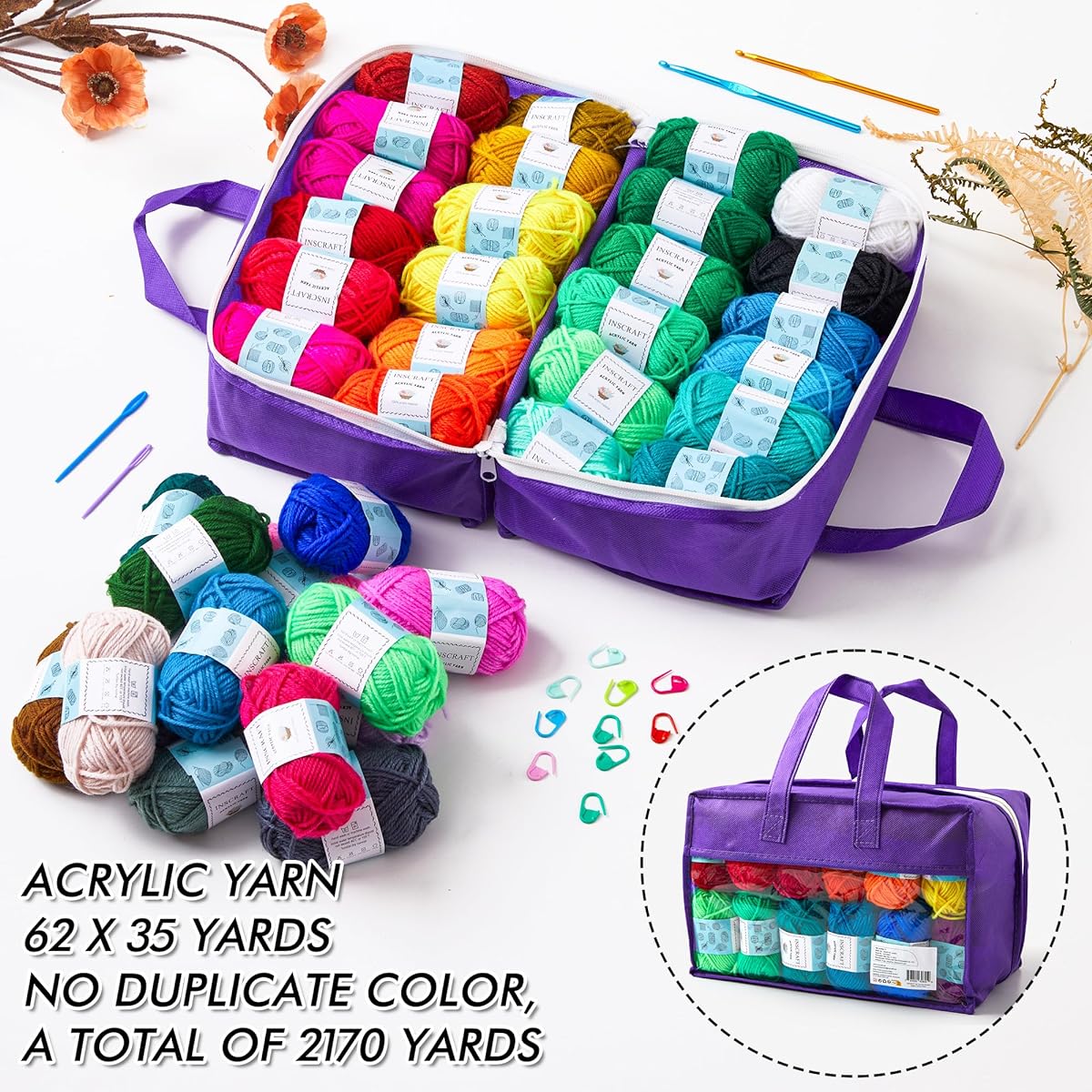 INSCRAFT 62 Thread Kit