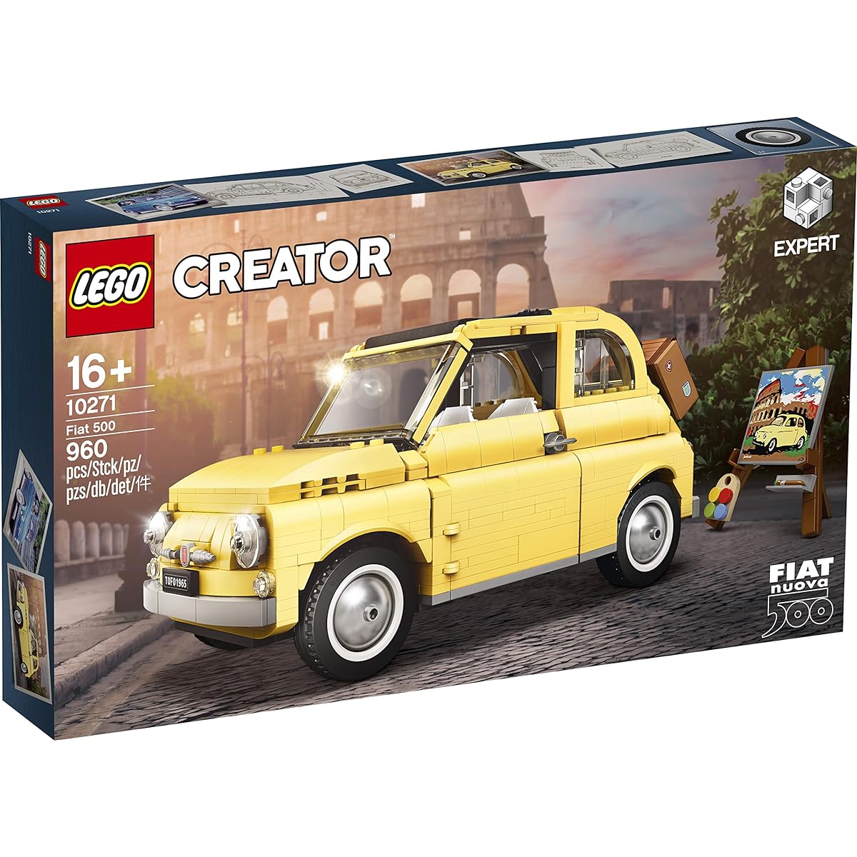 LEGO Creator Expert FIAT 500 (Fiat) 10271 Birthday Present