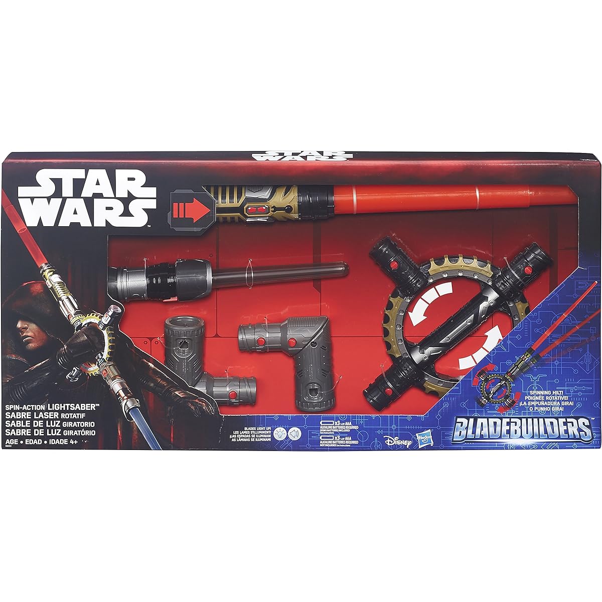 Star Wars BladeBuilders Spin-Action Lightsaber by Star Wars