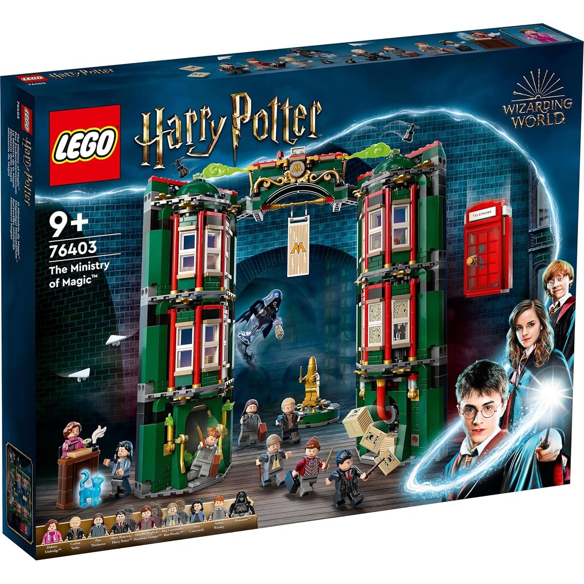 LEGO Harry Potter Ministry of Magic (TM) 76403 Toy Blocks Gift Fantasy Boys Girls Ages 9 and up