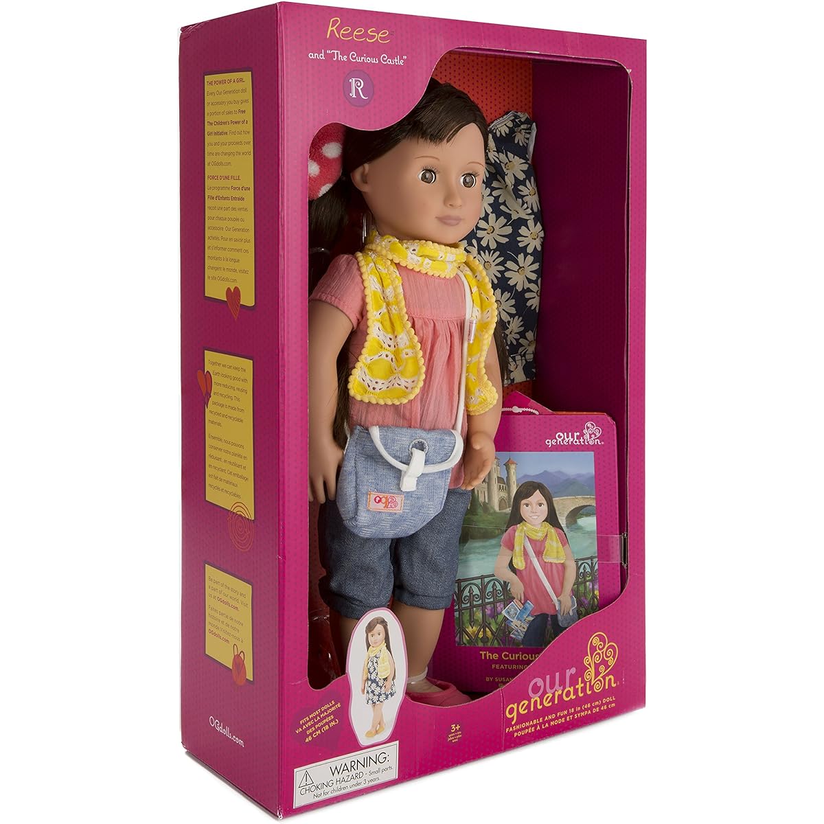Our Generation Deluxe Doll - Reese & " The Curious Castle"