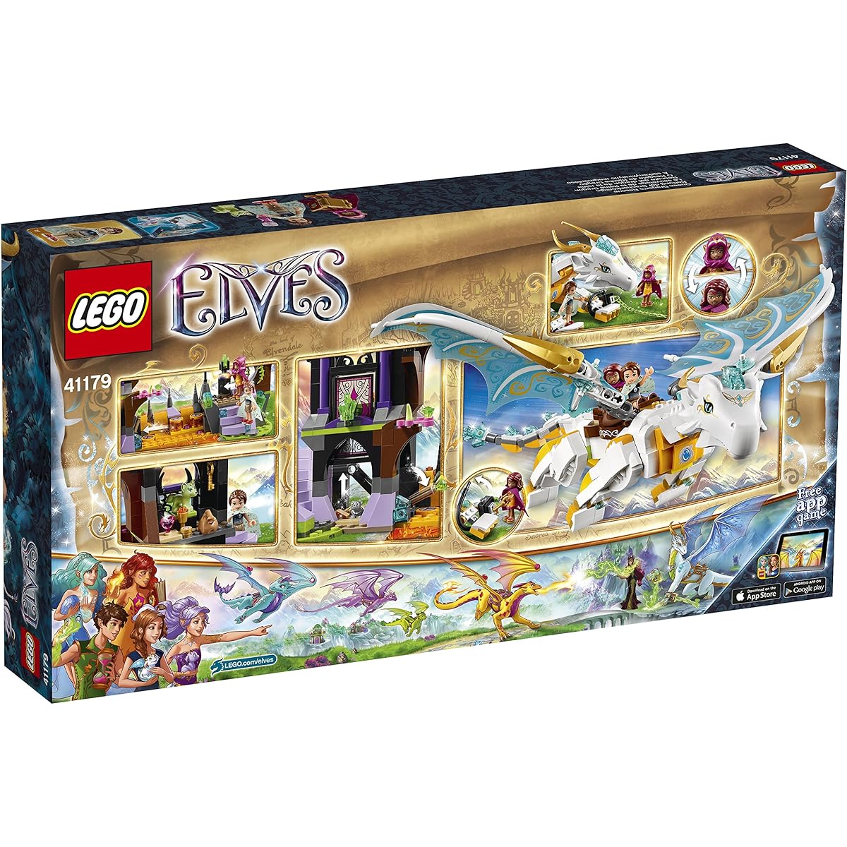 LEGO Elves Queen Dragon Rescue 41179