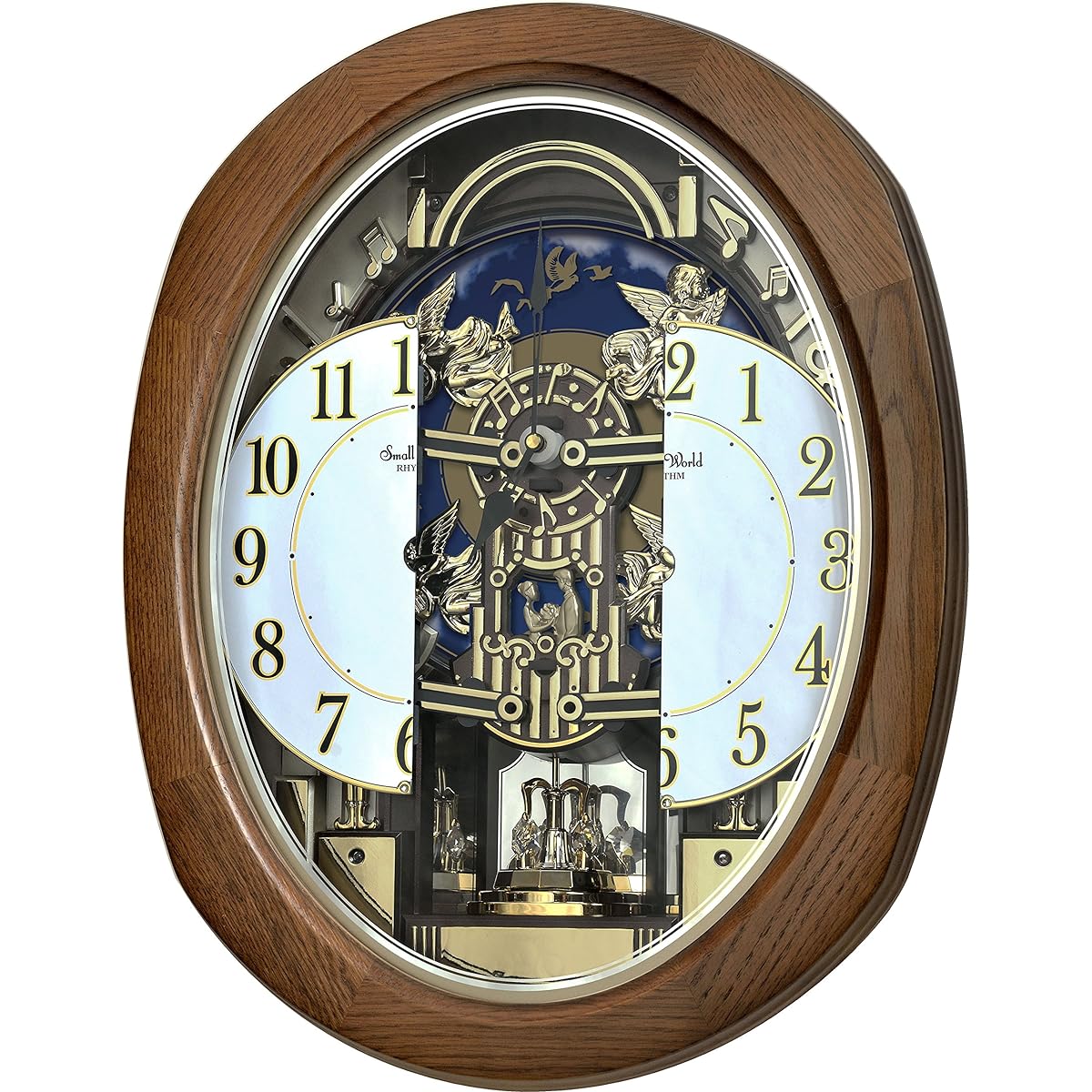 Rhythm Clocks “Joyful Blessing” Magic Motion Clock