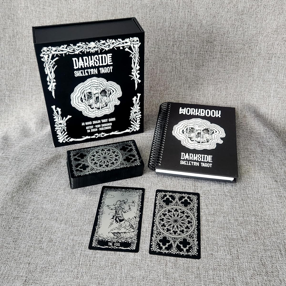 Darkside Skeleton Tarot Card Deck Premium Edition