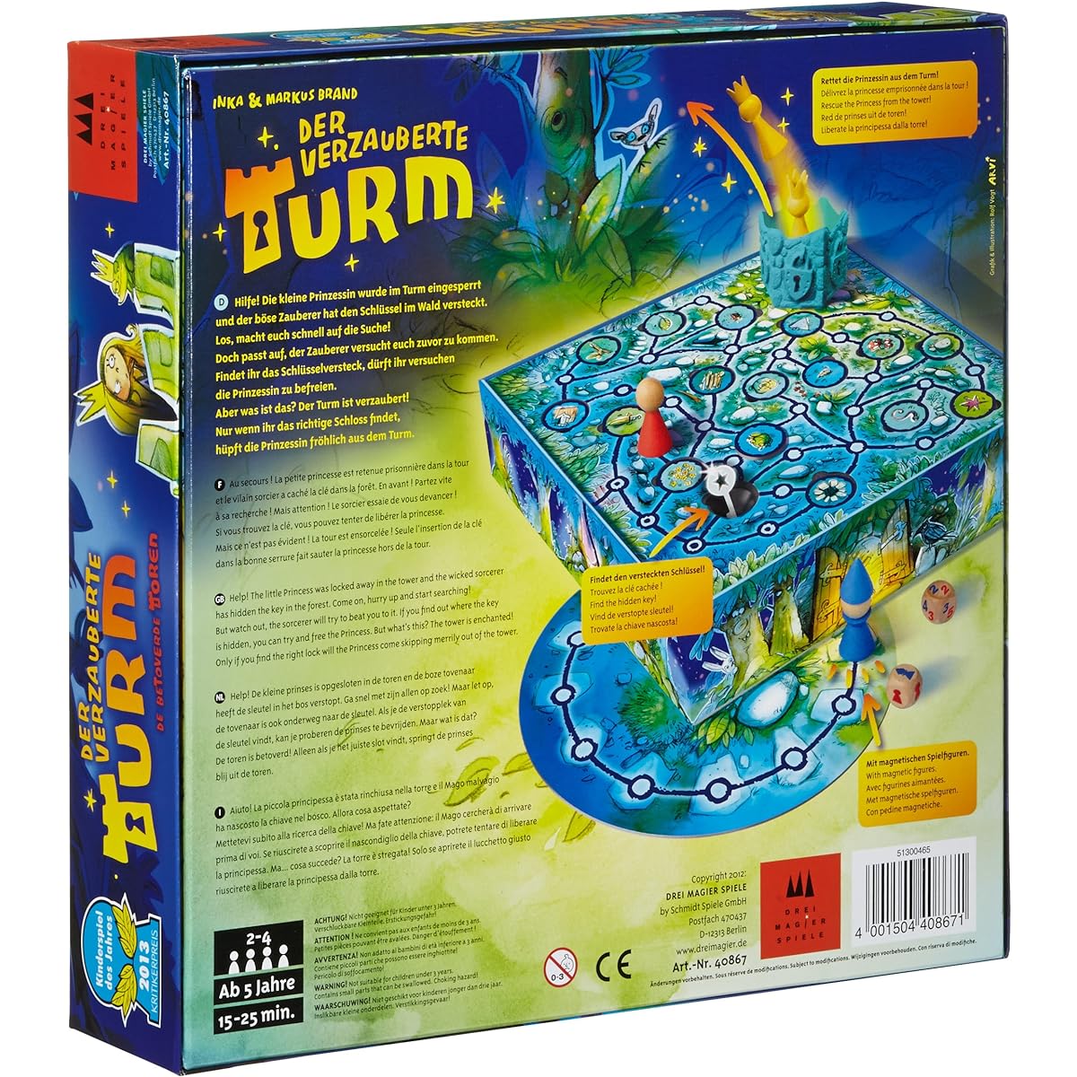 The Enchanted Tower, Three Magicians Children's Game
