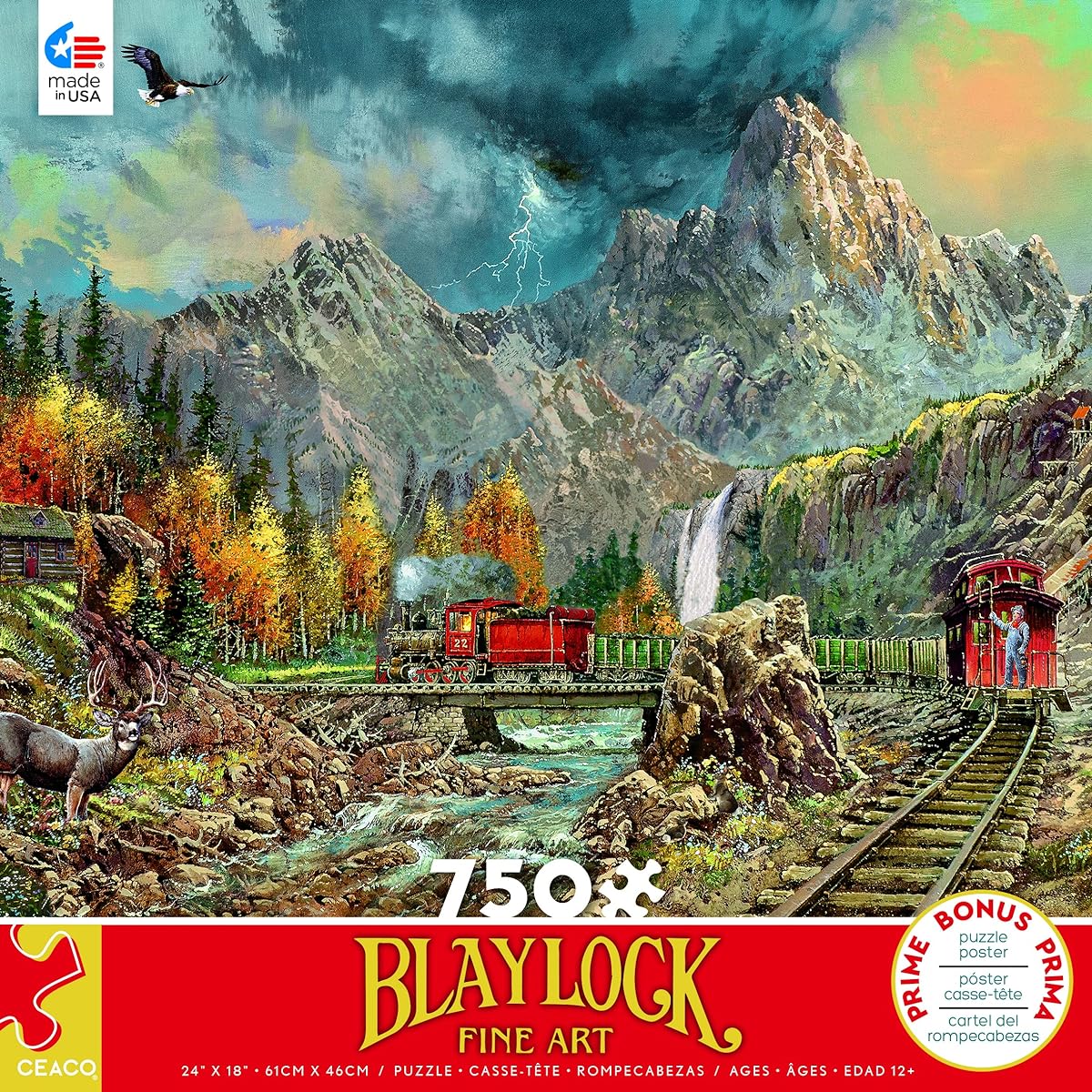 Ceaco - Blaylock - Gore Pass - 750 Piece Jigsaw Puzzle