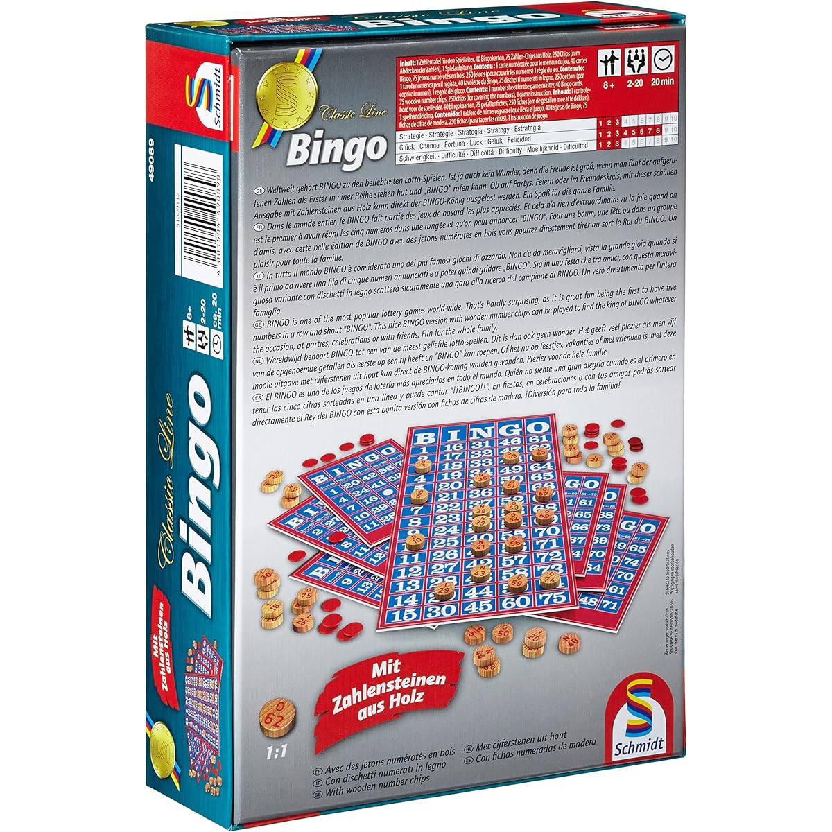Bingo - Classic Line: For 2-40 players