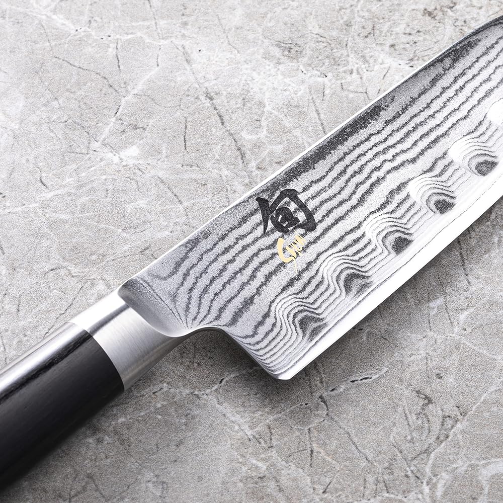 Kaiin Shun Classic Santoku D 135mm Santoku Knife Dimple Made in Japan Shun Stainless Steel Knife Santoku Knife