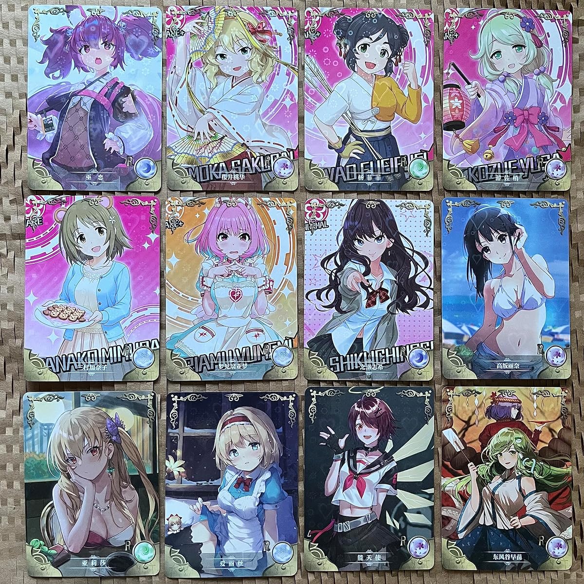 Goddess Story TCG Anime Booster Box Playing Cards 72 Pieces SSR Collection Playing Cards Table Toy (Series 7 Online Version)