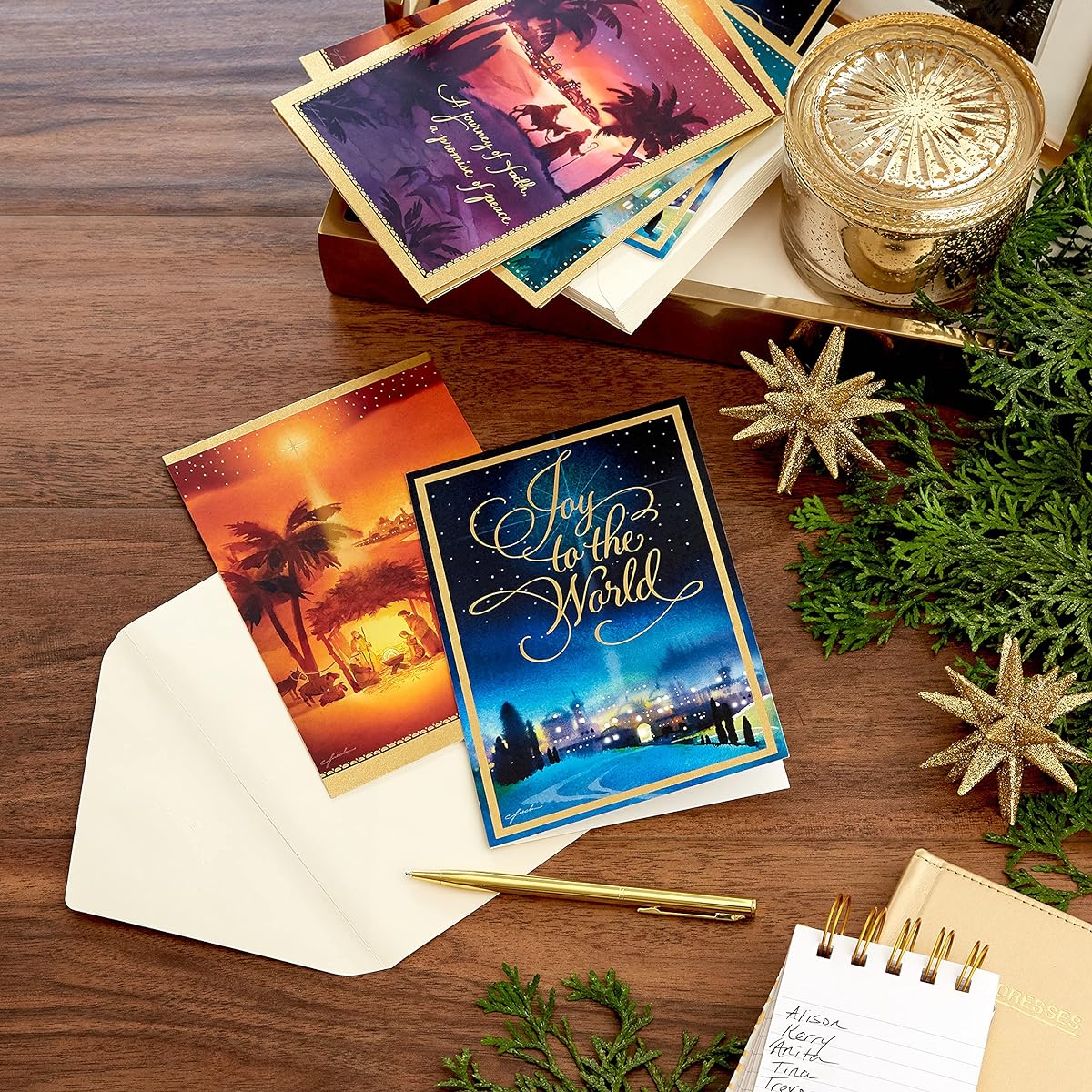 Hallmark Christmas Card Assortment - Nativity (40 Cards and Envelopes)