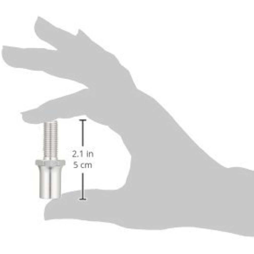 HURRICANE Turn Signal Mounting Extension Bolt Silver HA5224A