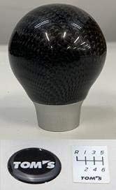 TOM’S carbon shift knob for Corolla/GR Yaris MT