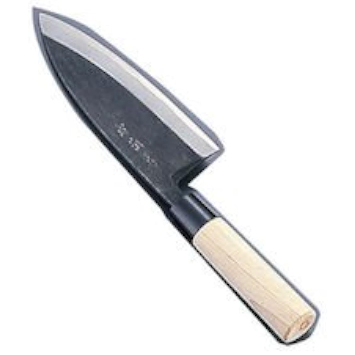 Kawamura Knives Sakai Kikumori Black Blade 16.5cm Yasugi White 2 Steel Japan AKK2116