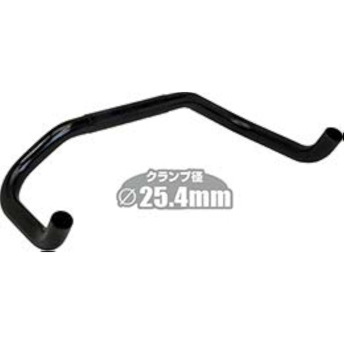 Nitto RB-021 25.4mm Bullhorn Bar Black 380mm