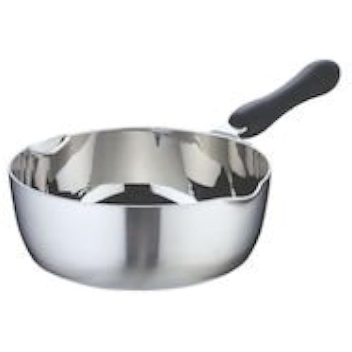 Endo Shoji Commercial TKG Clad Plastic Pattern Yukihira Pot 18cm 3 Layer Clad Material Japan AYK8101