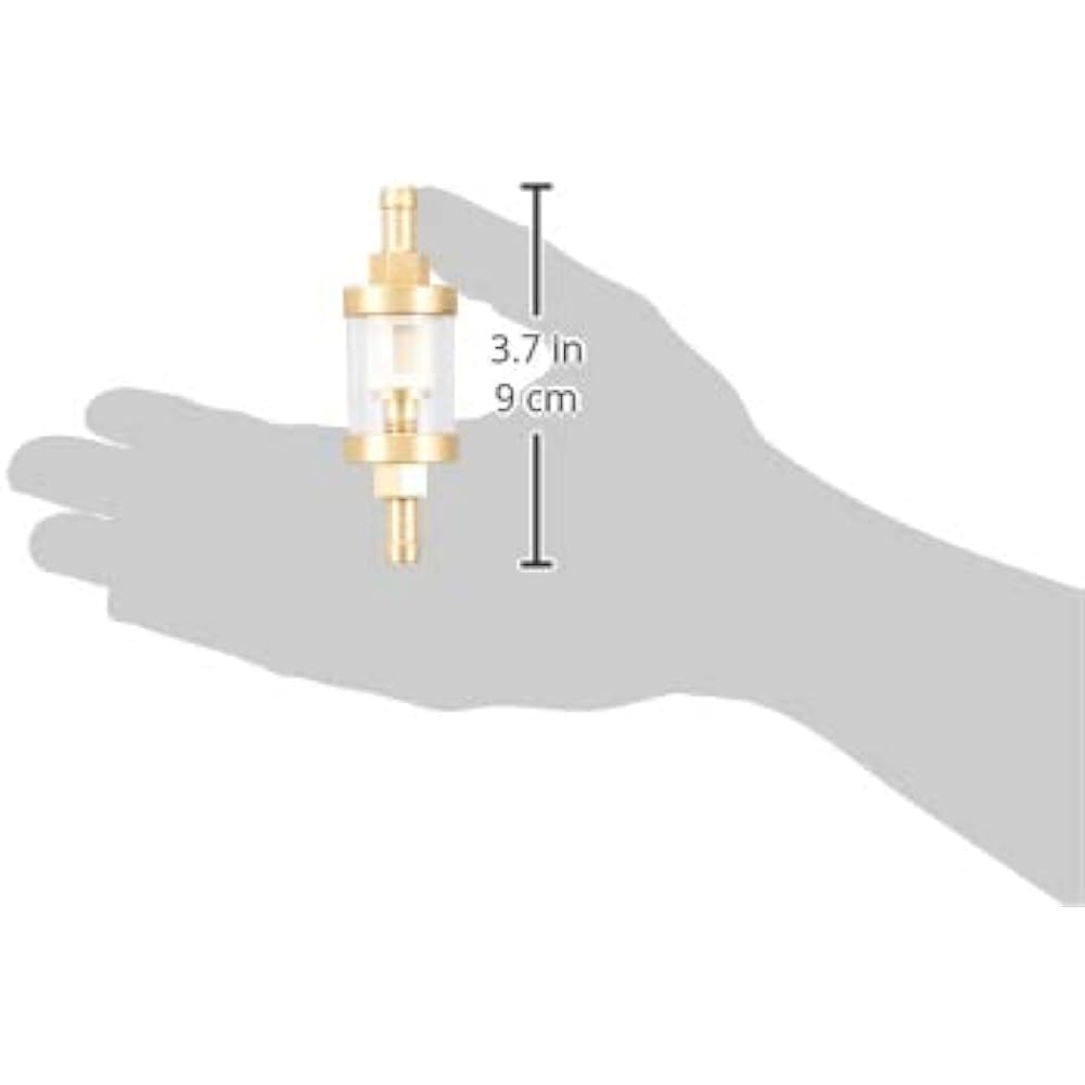 Kijima Motorcycle Parts Gasoline Filter Brass for Hose Inner Diameter 7.5-8mm 105-2101