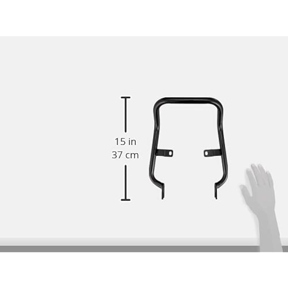 Kijima Motorcycle Bike Parts Grab Bar for Double Seat Black Super Cub/Cub PRO/Cross Cub 110 HONDA 210-6141