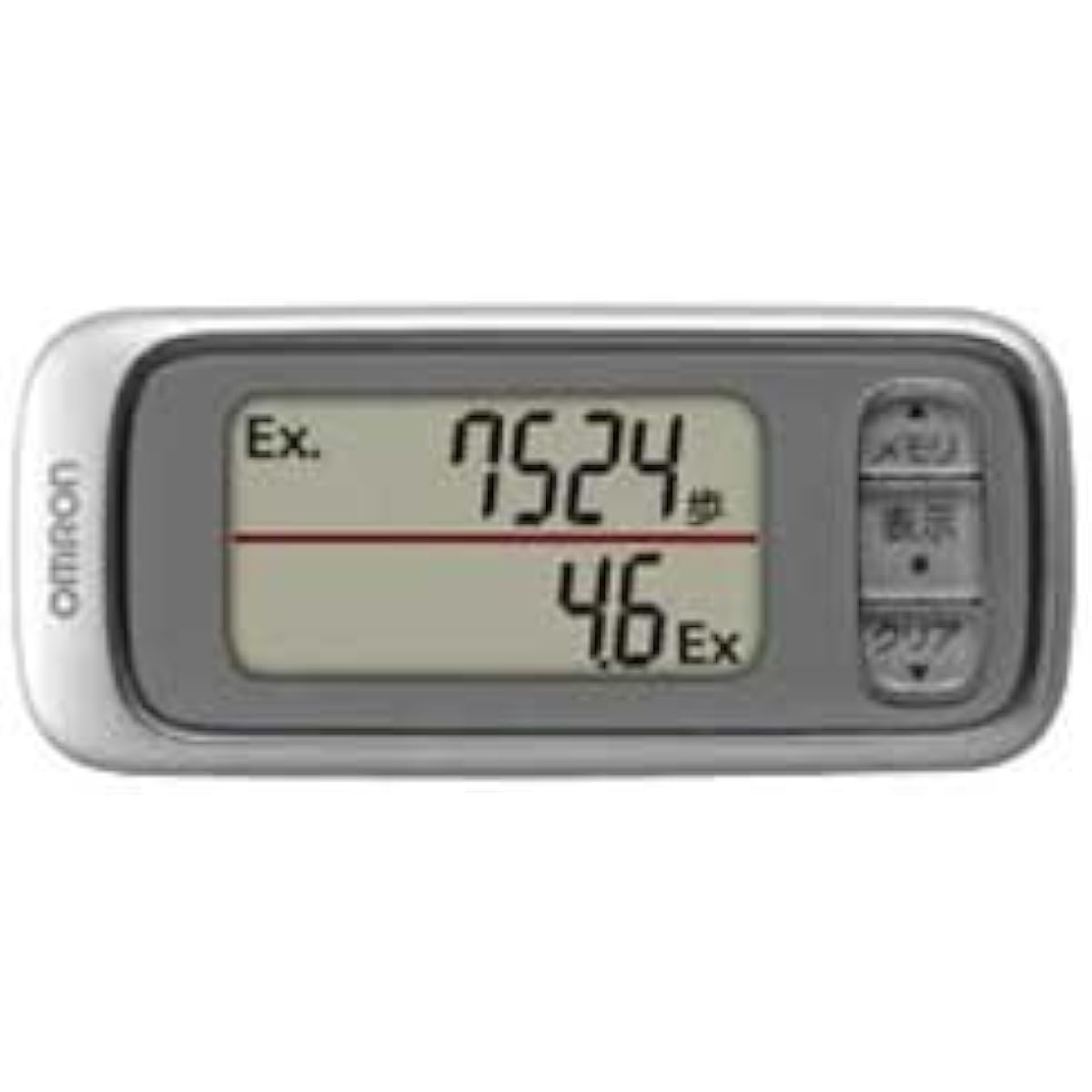 OMRON Pedometer Walking Style Silver HJ-301-S