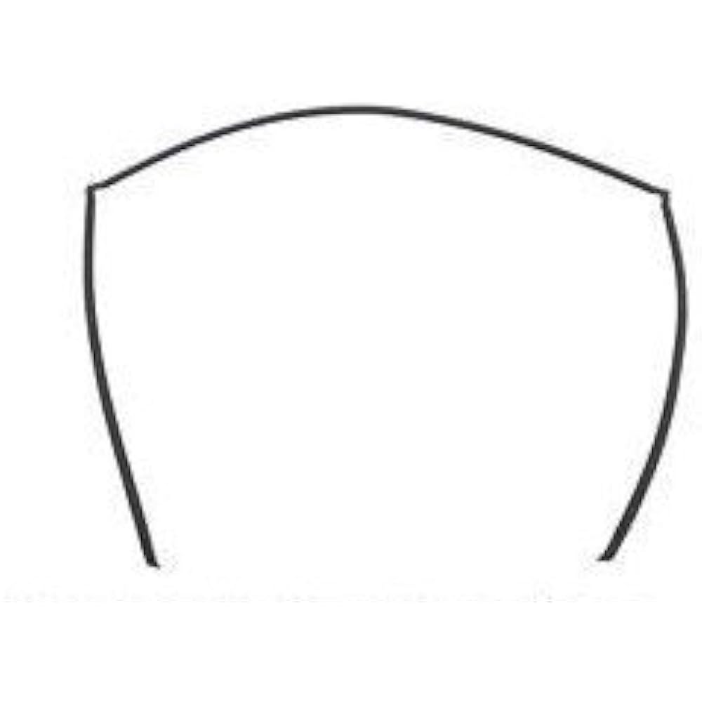 Genuine BMW e39 525i 528i 530i 540i m5 Upper Rear Window Sealing Gasket 51318159785