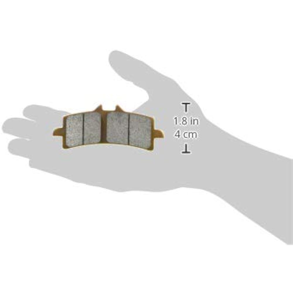 ZCOO Motorcycle Brake Pad Ceramic Sintered Kawasaki ZX10R (16) Kawasaki NINJA H2 / H2R (15) etc. ZRM-B005