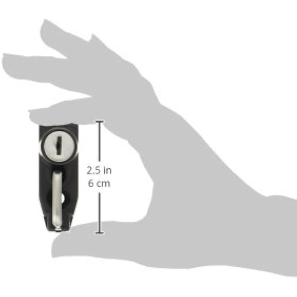 Kijima Motorcycle Bike Parts Helmet Lock Tricity ('14-'22) Black YAMAHA 303-1555